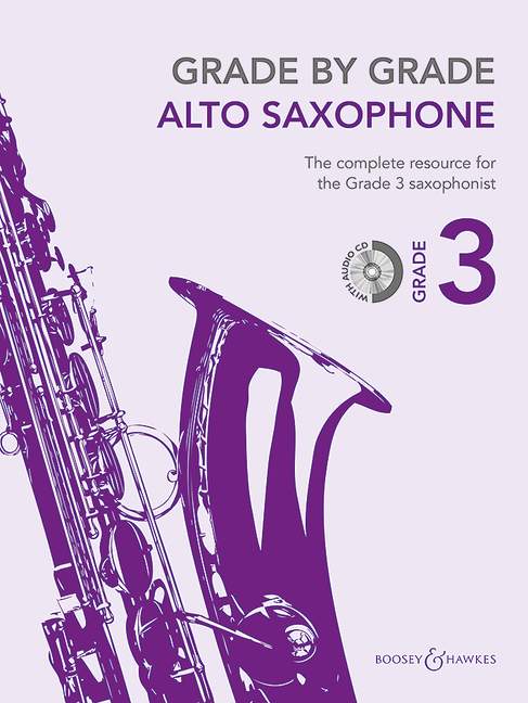 Vorderes Coverbild Grade by Grade - Alto Saxophone