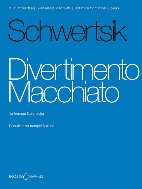 Vorderes Coverbild Divertimento Macchiato op. 99 (2007)