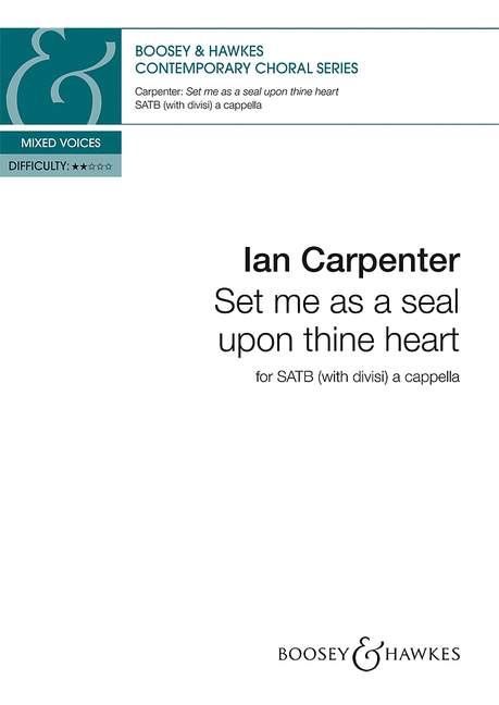 Vorderes Coverbild Set me as a seal upon thine heart (2005)
