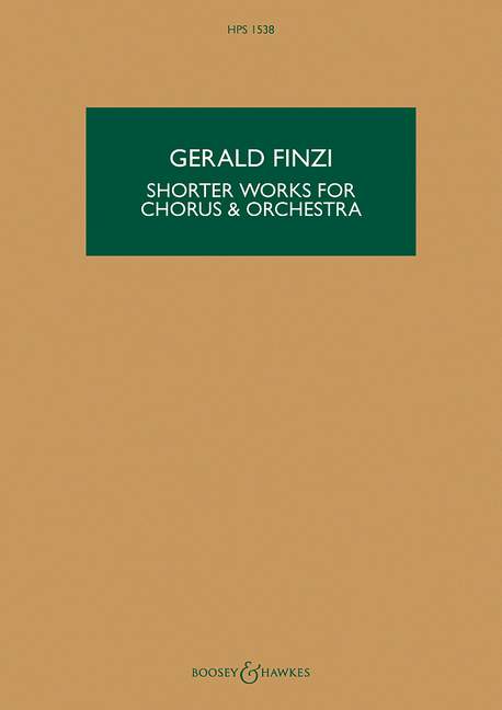 Vorderes Coverbild Shorter Works for Chorus & Orchestra
