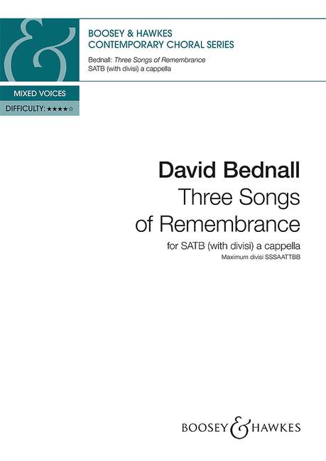 Vorderes Coverbild Three Songs of Remembrance (2014)