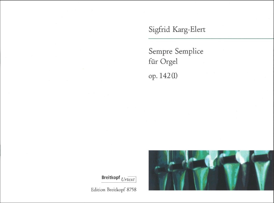 Anderes Coverbild Sempre Semplice op. 142 (I)