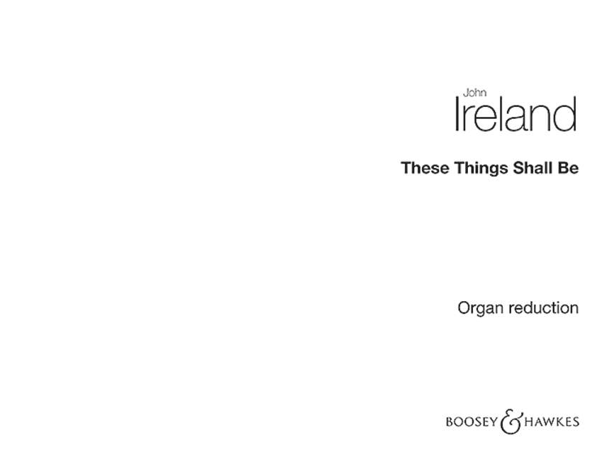 Vorderes Coverbild These Things Shall Be (1936 - 1937)