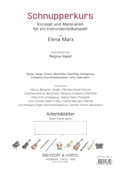 Anderes Coverbild Schnupperkurs Arbeitsblätter