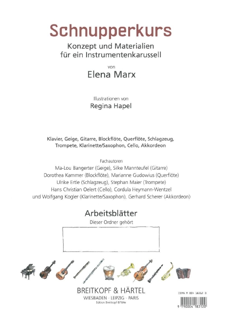 Anderes Coverbild Schnupperkurs Arbeitsblätter