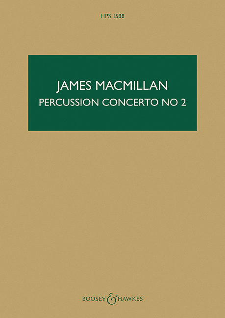 Vorderes Coverbild Percussion Concerto No. 2 (2014)