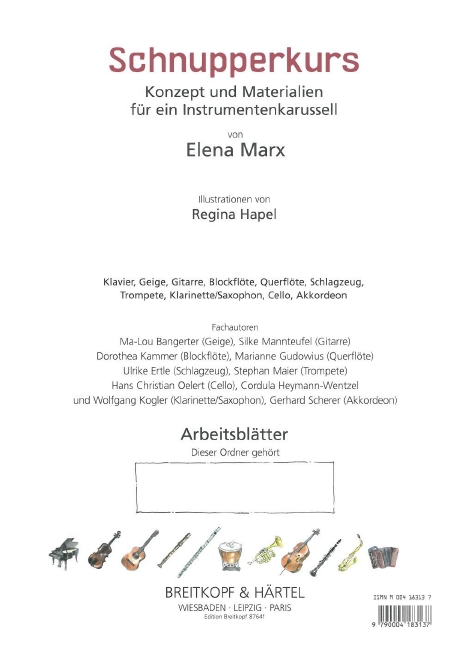Anderes Coverbild Schnupperkurs Arbeitsblätter