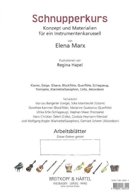 Anderes Coverbild Schnupperkurs Arbeitsblätter