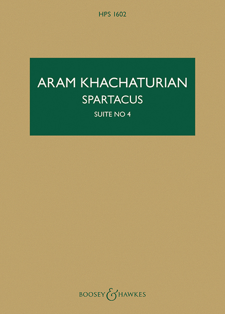Vorderes Coverbild Spartacus: Suite No. 4 (1966)