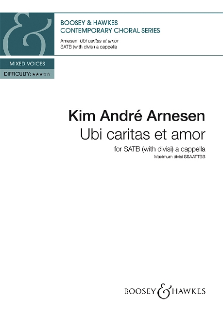 Vorderes Coverbild Ubi caritas et amor