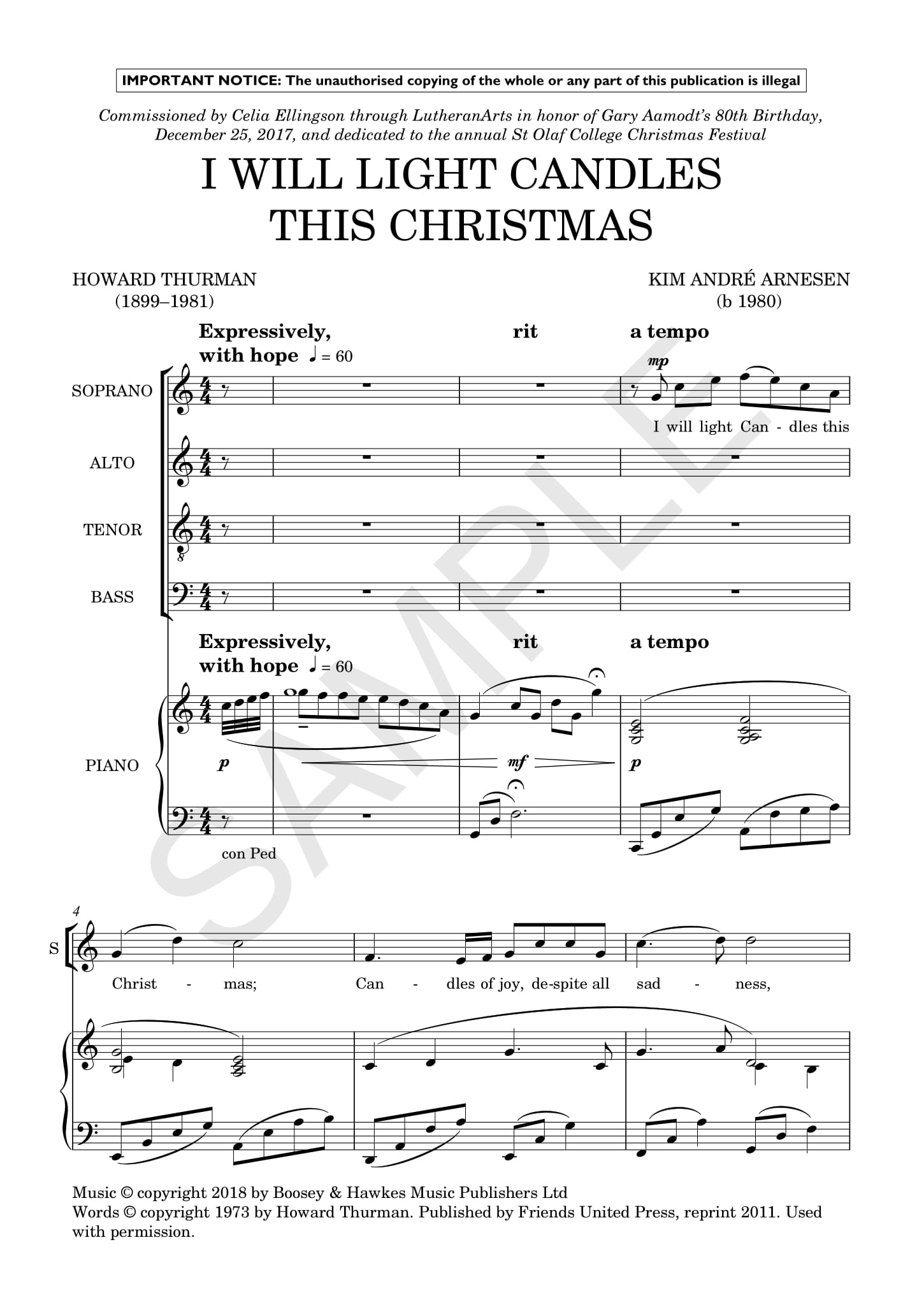 Anderes Coverbild I will light candles this Christmas