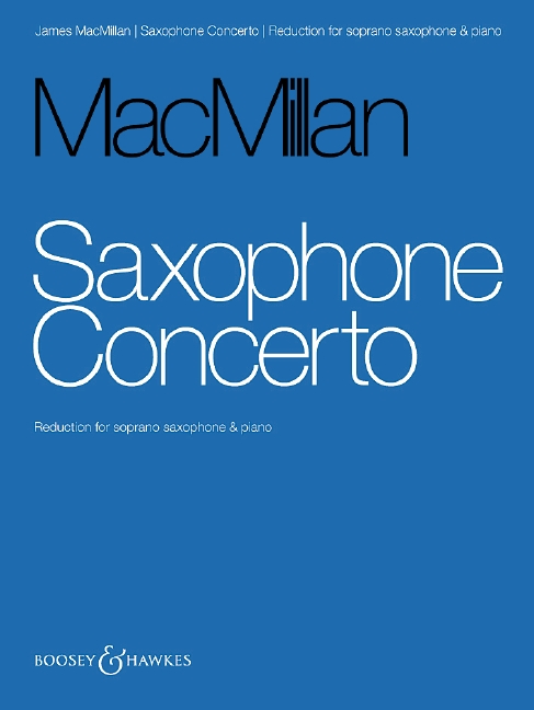 Vorderes Coverbild Saxophone Concerto (2017)