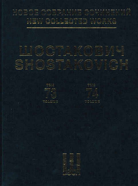 Vorderes Coverbild Neue Gesamtausgabe Bd. 073/074 op. 81