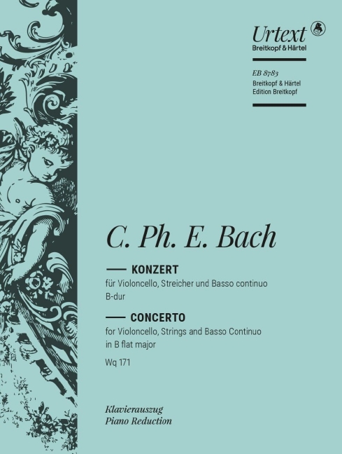Anderes Coverbild Konzert für Violoncello und Orchester B-Dur Wq 171