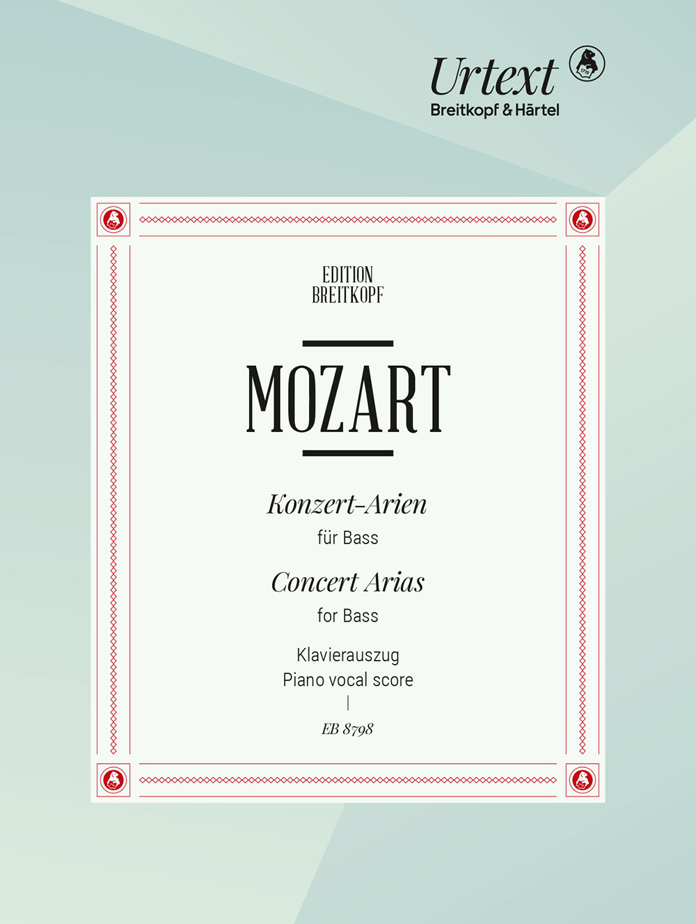 Anderes Coverbild Konzertarien für Bass und Orchester - Concert Arias for Bass and Orchestra