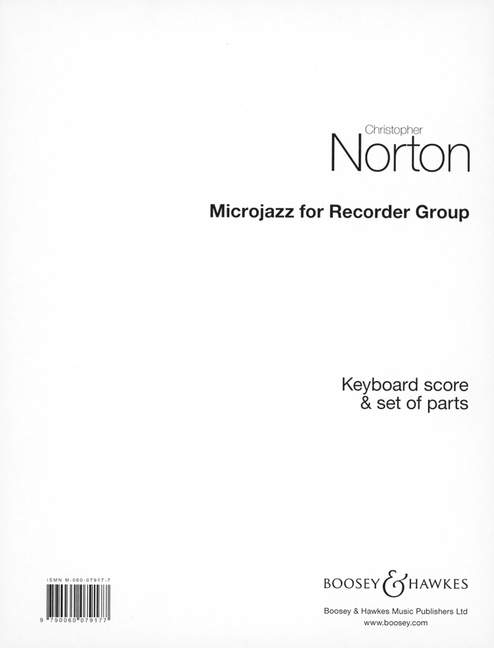 Vorderes Coverbild Microjazz for Recorder Group