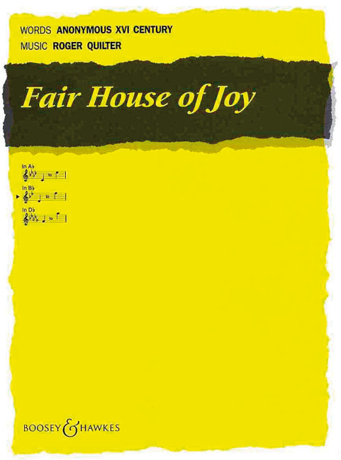 Vorderes Coverbild Fair House of Joy B-Dur op. 12/7