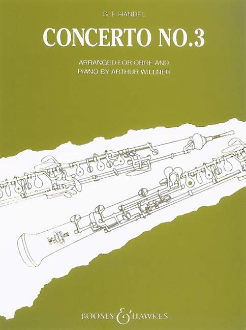 Vorderes Coverbild Konzert Nr.3 g-Moll HWV 287