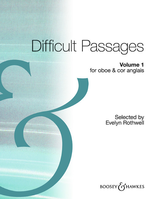 Vorderes Coverbild Difficult Passages