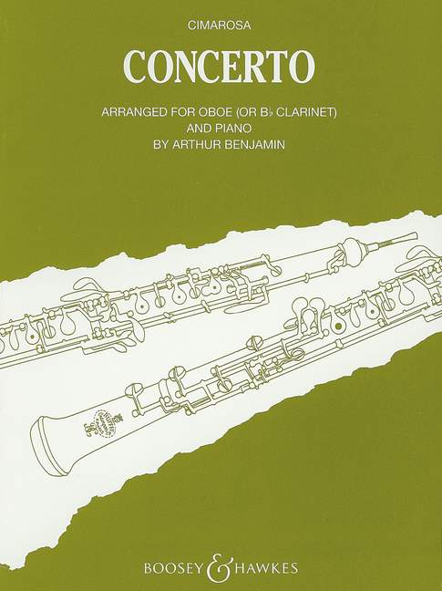 Vorderes Coverbild Konzert c-moll für Oboe und Streicher