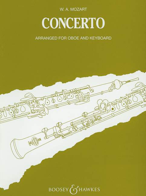 Vorderes Coverbild Konzert für Oboe und Orchester C-Dur KV 314