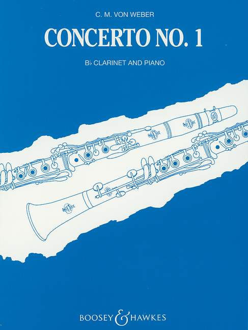 Vorderes Coverbild Klarinettenkonzert Nr. 1 f-Moll op. 73