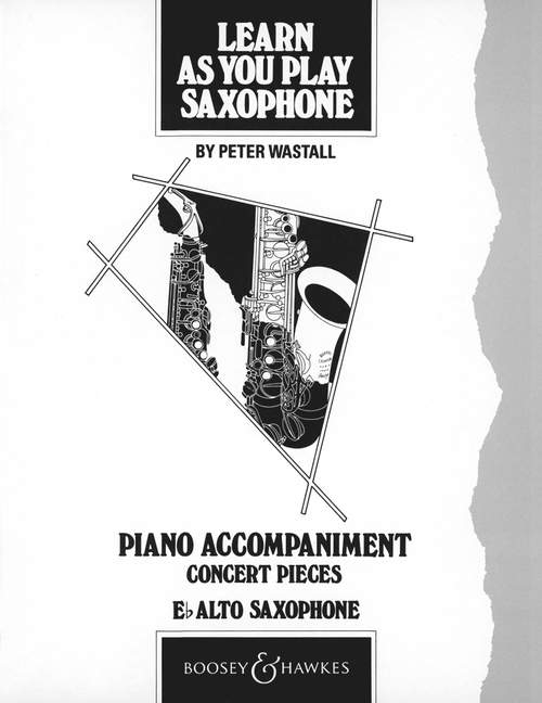 Vorderes Coverbild Learn As You Play Saxophone