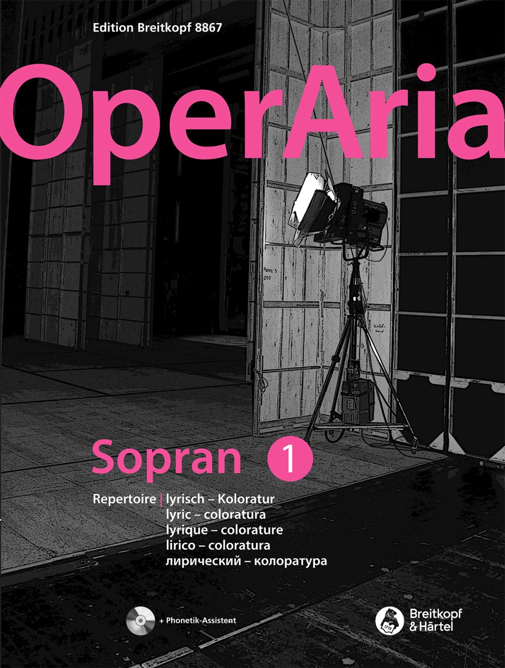 Vorderes Coverbild OperAria. Sopran Band 1: lyrisch – Koloratur