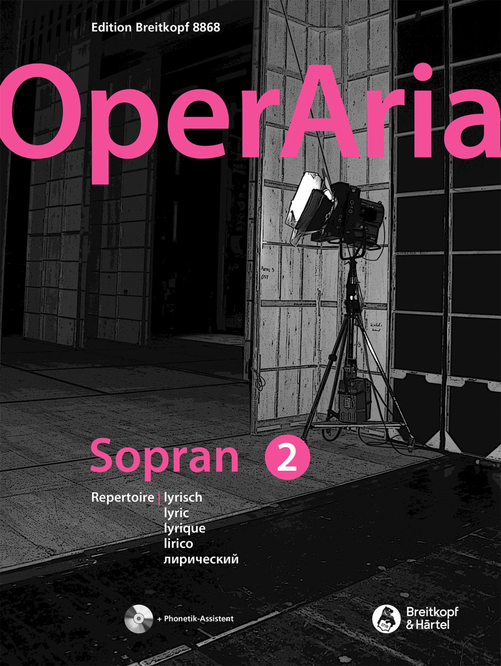 Vorderes Coverbild OperAria. Sopran Band 2: lyrisch