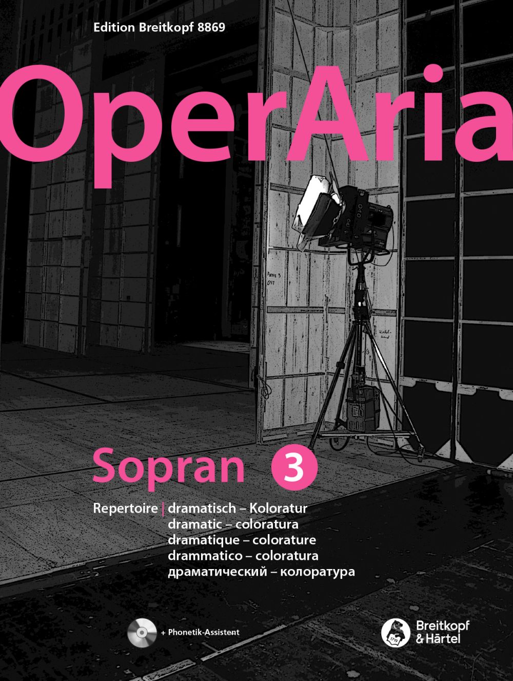 Vorderes Coverbild OperAria. Sopran Band 3: dramatisch - Koloratur