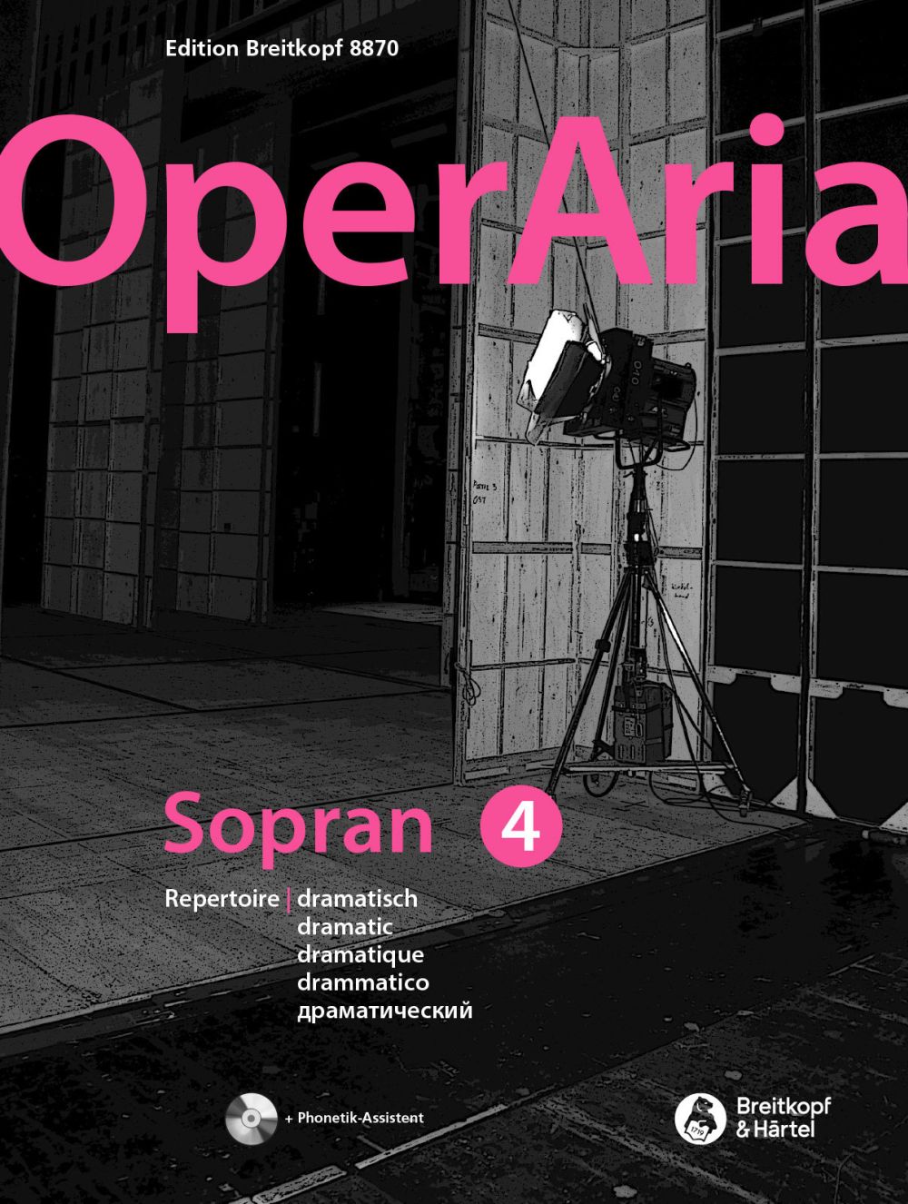 Vorderes Coverbild OperAria. Sopran Band 4: dramatisch