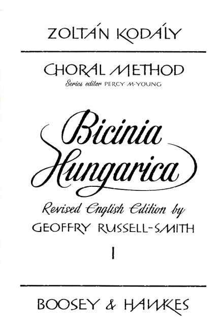 Vorderes Coverbild Choral Method