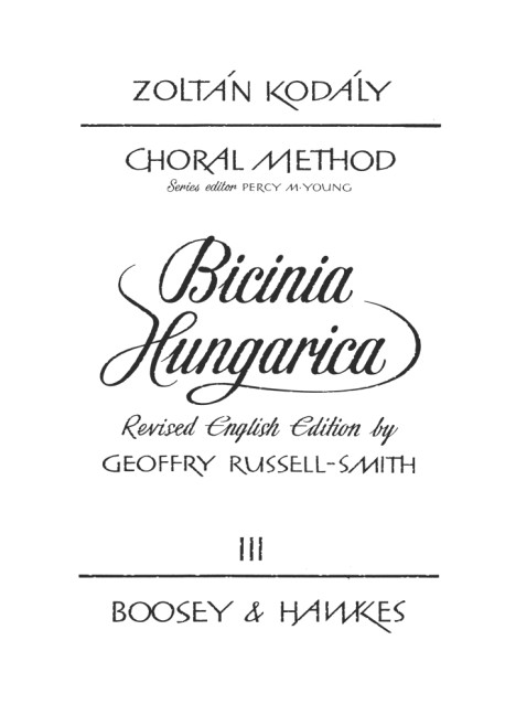 Vorderes Coverbild Choral Method