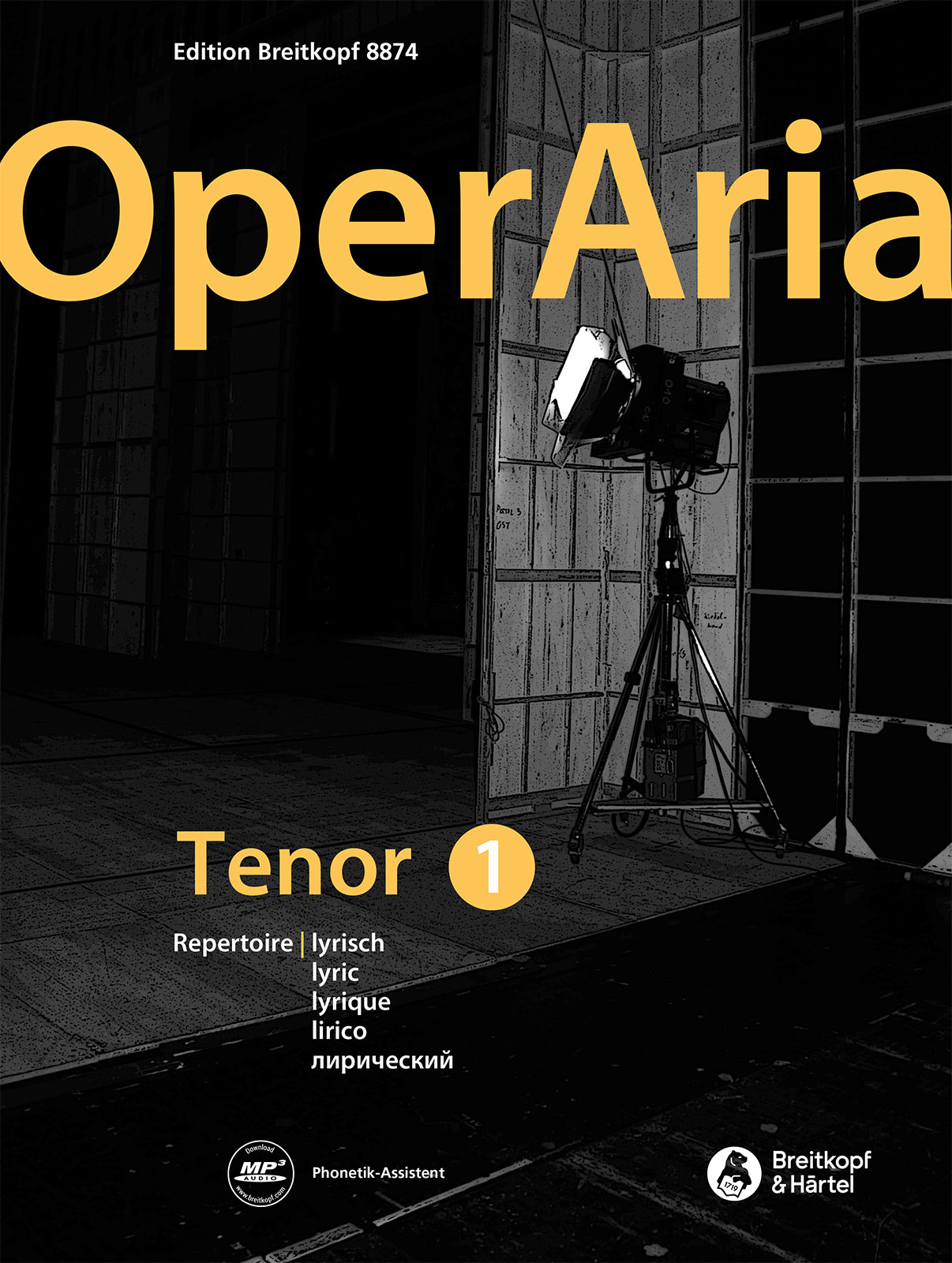 Vorderes Coverbild OperAria. Tenor Band 1: lyrisch