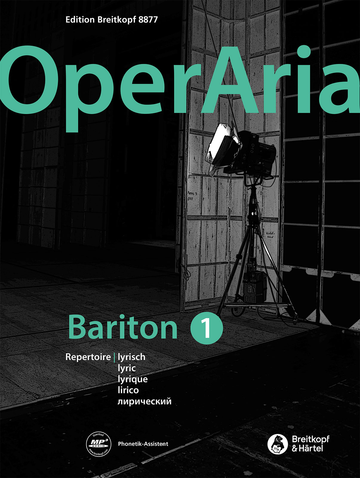 Vorderes Coverbild OperAria. Bariton Band 1: lyrisch