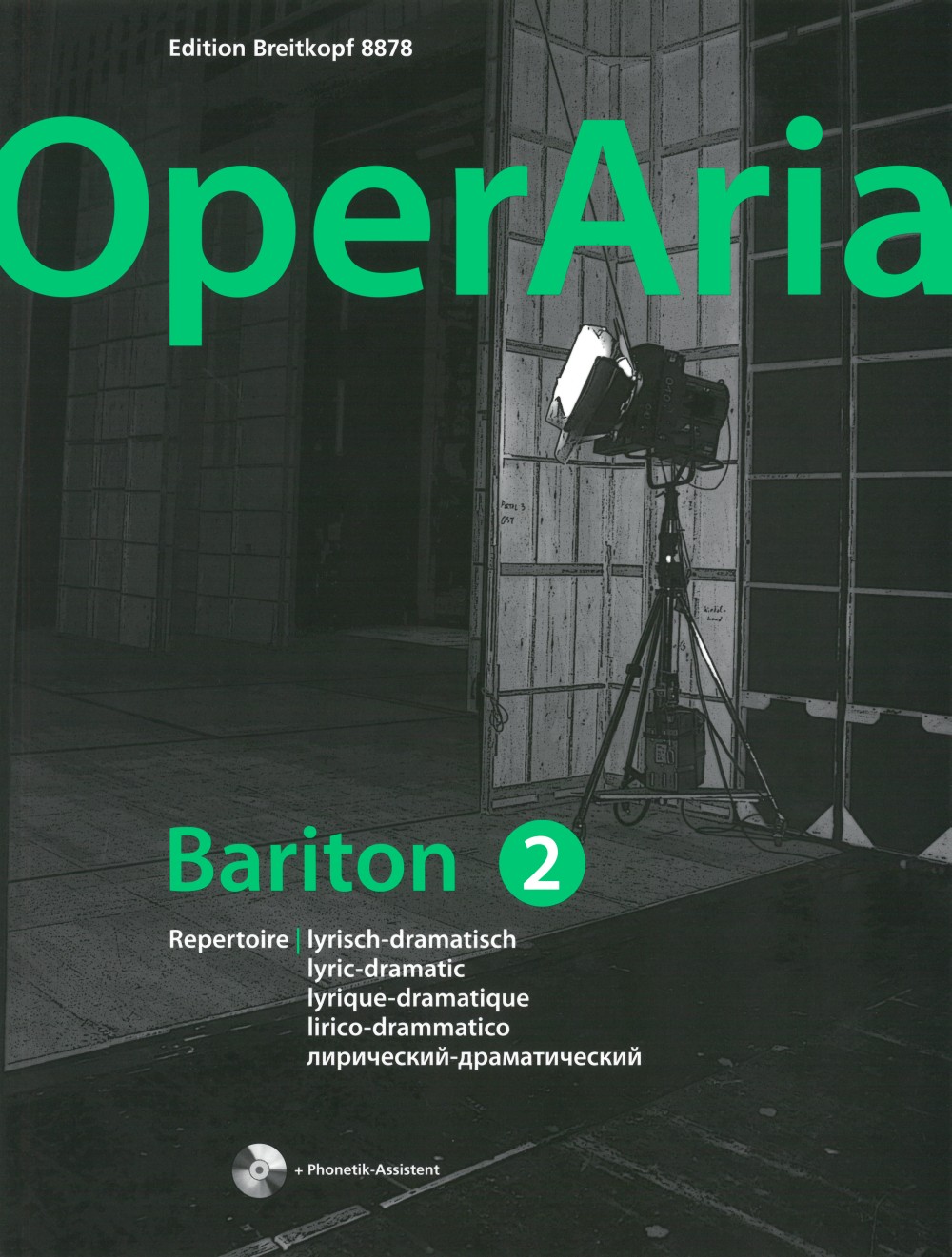 Vorderes Coverbild OperAria. Bariton Band 2: lyrisch-dramatisch
