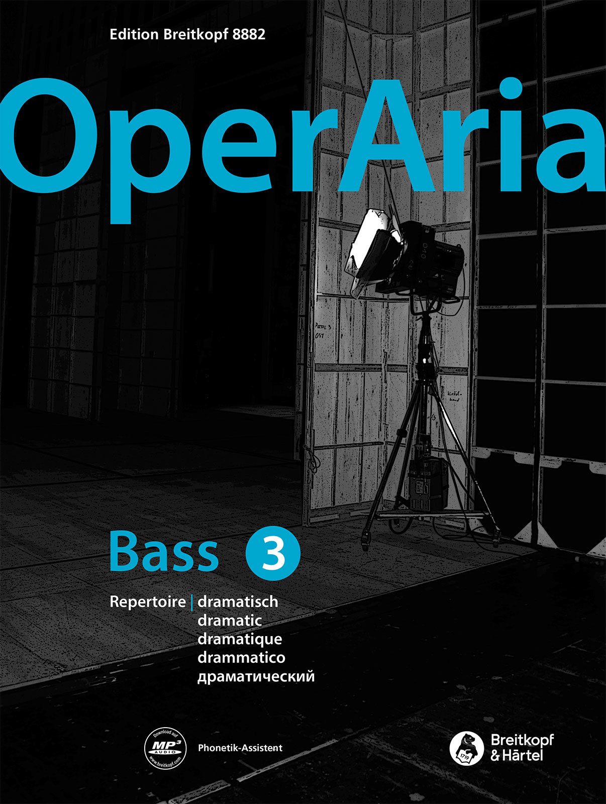 Vorderes Coverbild OperAria. Bass Band 3: dramatisch