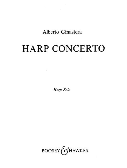 Vorderes Coverbild Harfenkonzert op. 25 (1956)