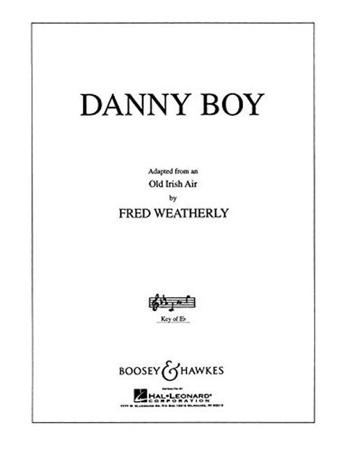 Vorderes Coverbild Danny Boy (Eily dear) Es-Dur