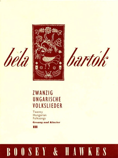 Vorderes Coverbild 20 Ungarische Volkslieder