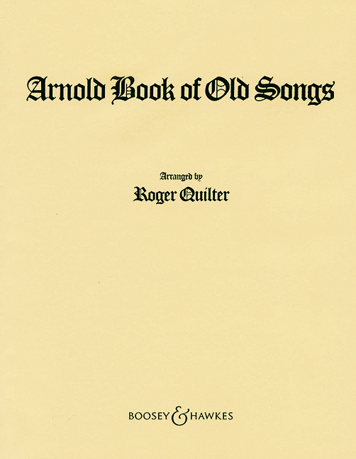 Vorderes Coverbild The Arnold Book of Old Songs