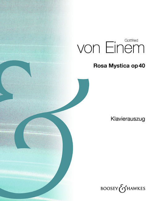 Vorderes Coverbild Rosa Mystica op. 40 (1972)