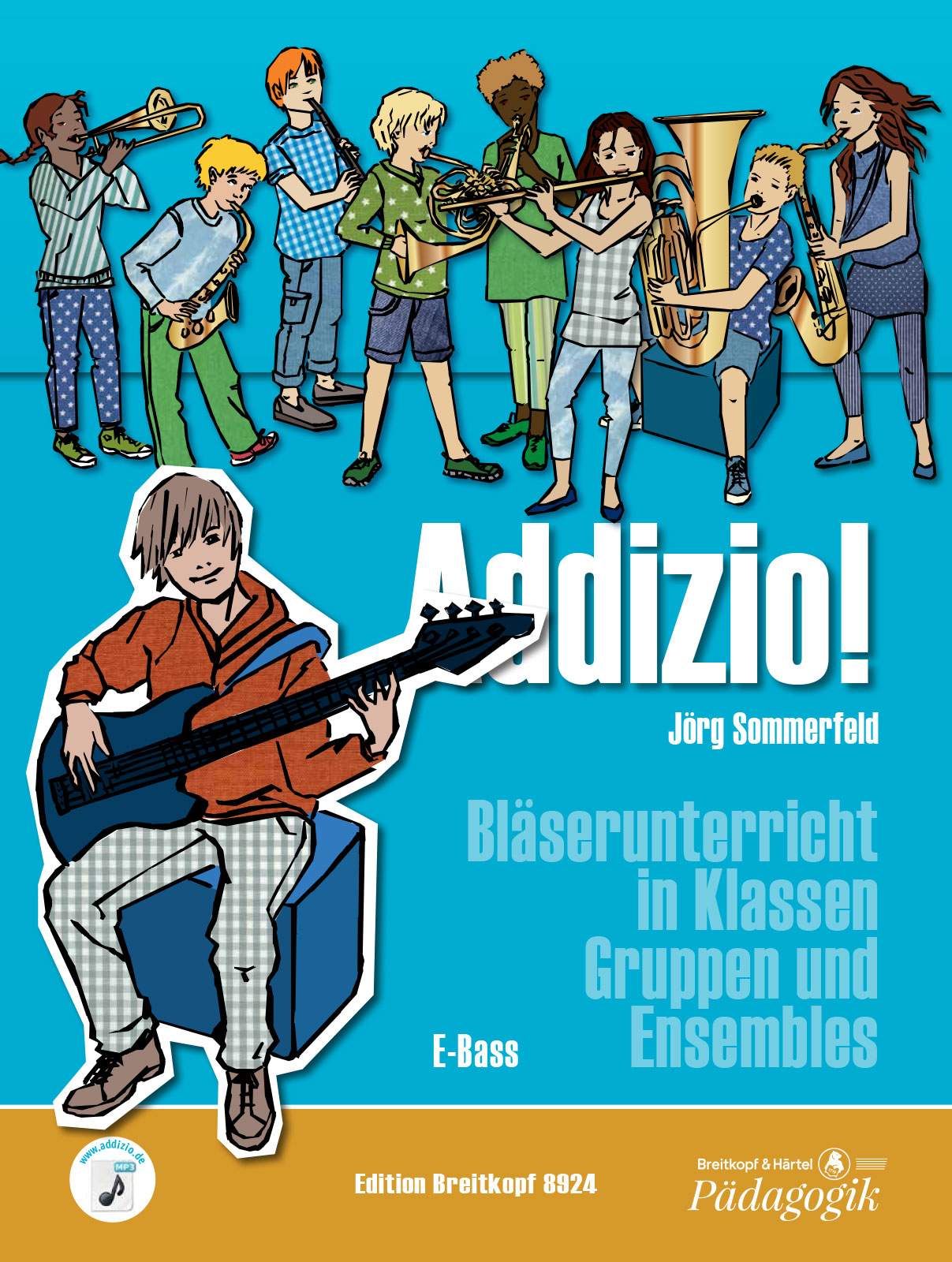 Vorderes Coverbild Addizio! Schülerheft E-Bass