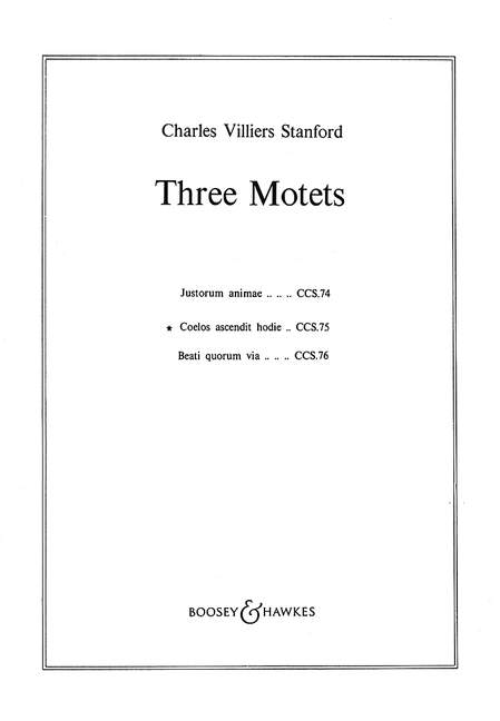 Vorderes Coverbild Drei Motetten op. 38/2