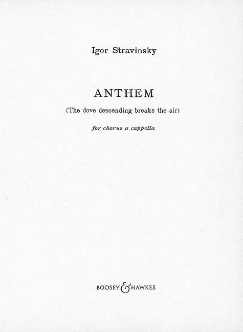 Vorderes Coverbild Anthem