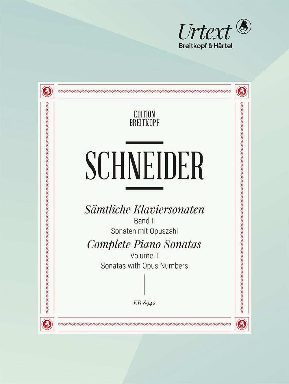 Vorderes Coverbild Sämtliche Klaviersonaten
