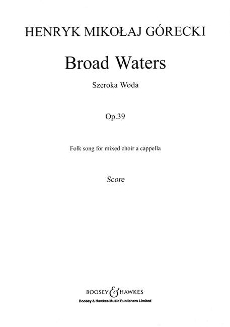 Vorderes Coverbild Broad Waters op. 39 (1979)