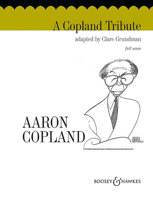 Vorderes Coverbild A Copland Tribute