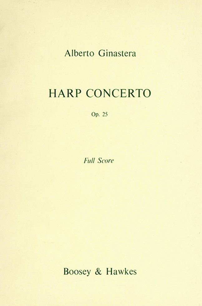 Vorderes Coverbild Harfenkonzert op. 25 (1956)