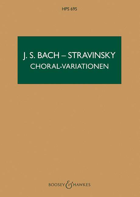 Vorderes Coverbild Choral-Variationen (1956)